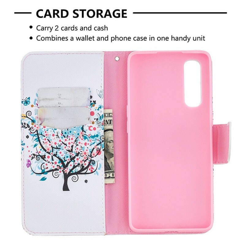 Cover Oppo Find X2 Neo Flowered Tree