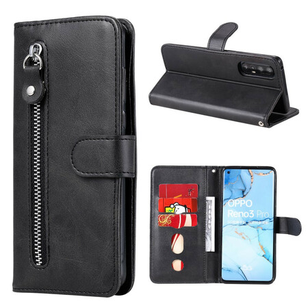 Cover Oppo Find X2 Neo Vintage Porte-Monnaie