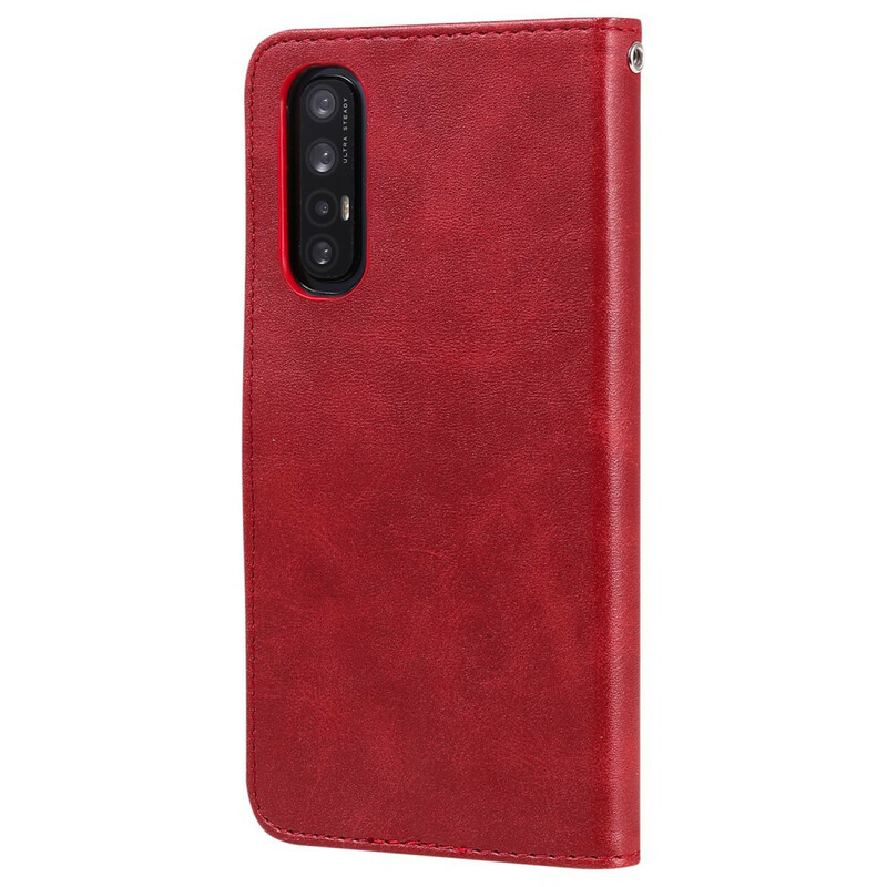 Cover Oppo Find X2 Neo Vintage Porte-Monnaie