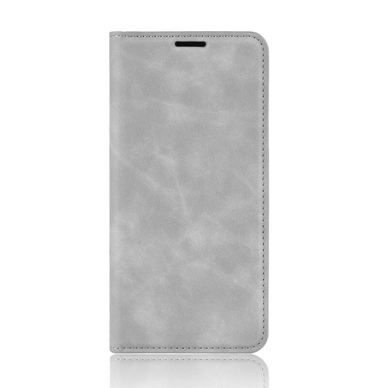 Flip Cover Samsung Galaxy A10 Effet Cuir Vintage Stylisé