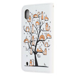 Samsung Galaxy A10 Funky Cats Strap Case