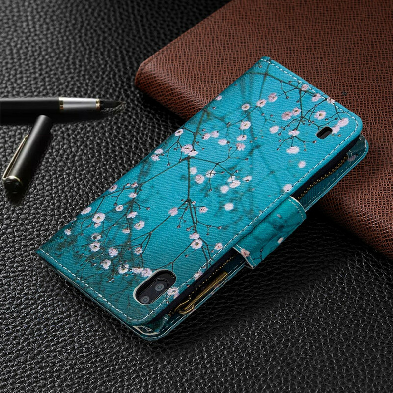 Samsung Galaxy A10 Zipper Pocket Tree Case