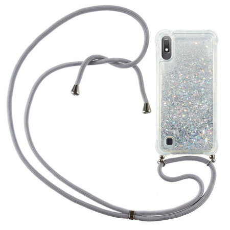Samsung Galaxy A10 Glitter Case with Lanyard