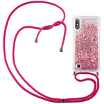 Samsung Galaxy A10 Glitter Case with Lanyard