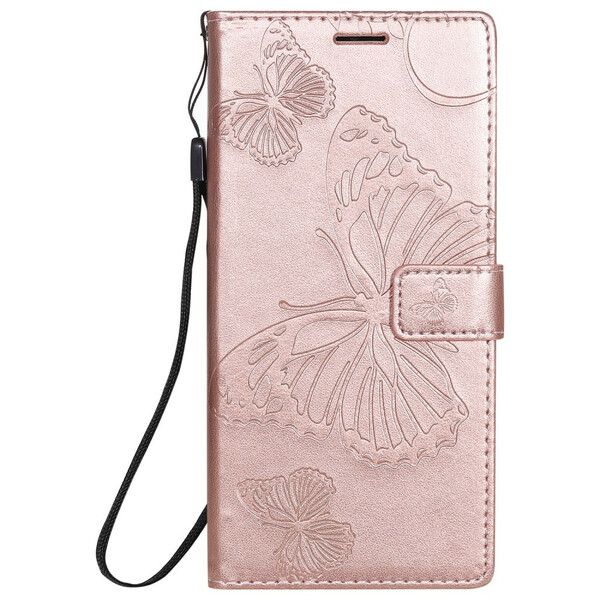 Samsung Galaxy Note 20 Ultra Case Giant Butterflies with Strap