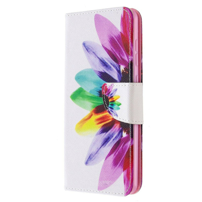 Cover Samsung Galaxy A31 Fleur Aquarelle