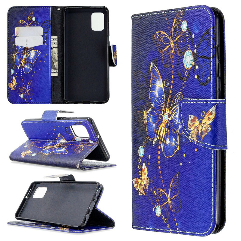 Cover Samsung Galaxy A31 Papillons Rois