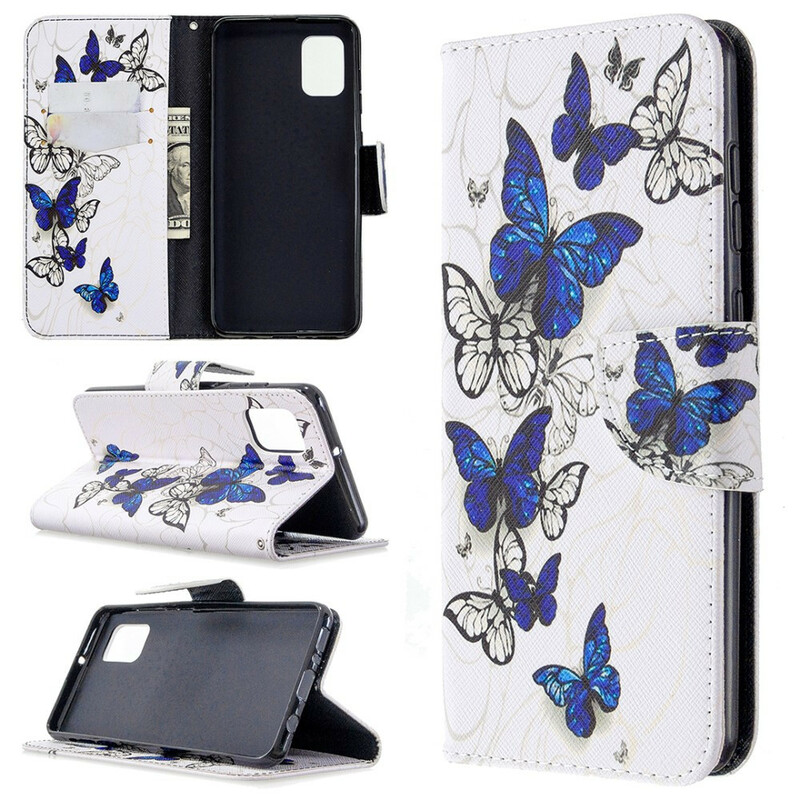 Cover Samsung Galaxy A31 Papillons
