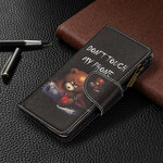 Samsung Galaxy A51 Case Zipped Bear Pocket