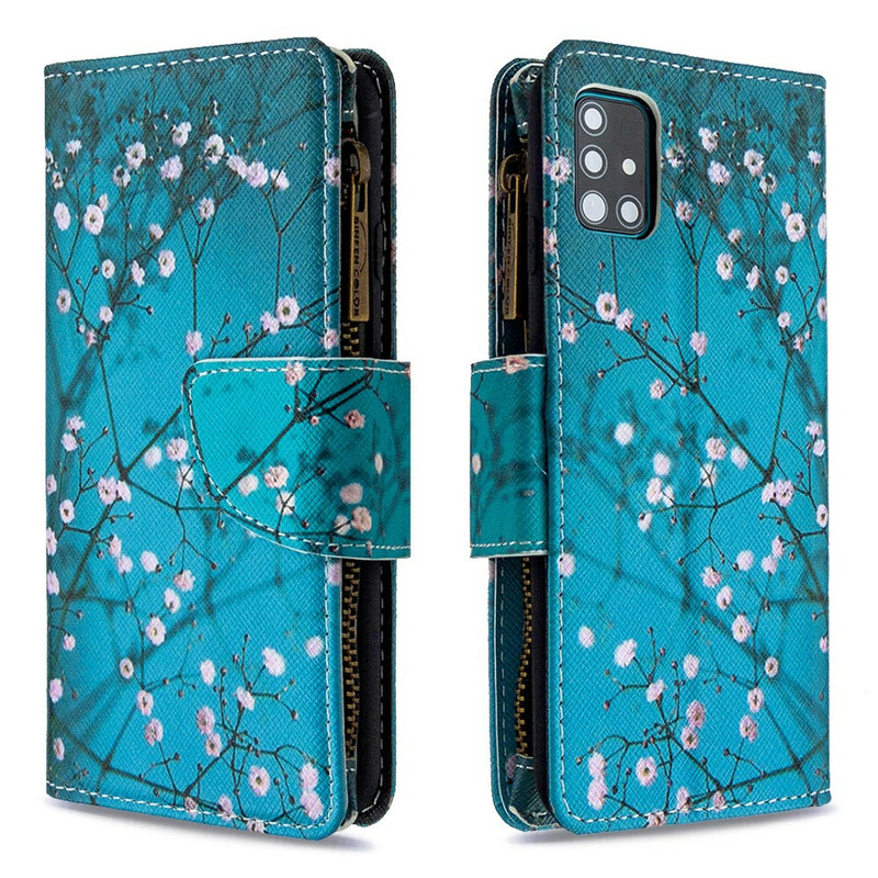 Case Samsung Galaxy A51 Zipped Pocket Tree Case Samsung Galaxy A51 Zipped Pocket Tree