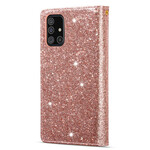 Samsung Galaxy A31 Glitter Wallet Zip Case