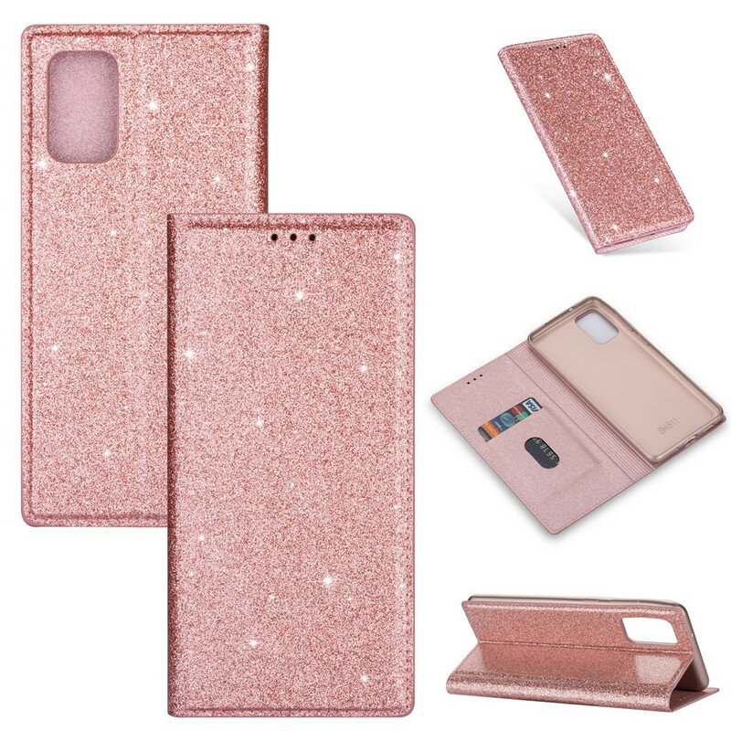 Flip Cover Samsung Galaxy A31 Style Paillettes