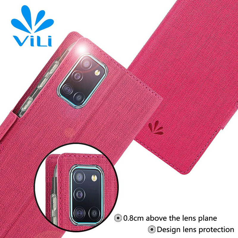Flip Cover Samsung Galaxy A31 Texturée VILI DMX