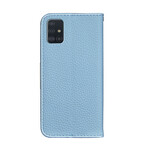 Flip Cover Samsung Galaxy A51 Simili Cuir Lychee Ultra Chic