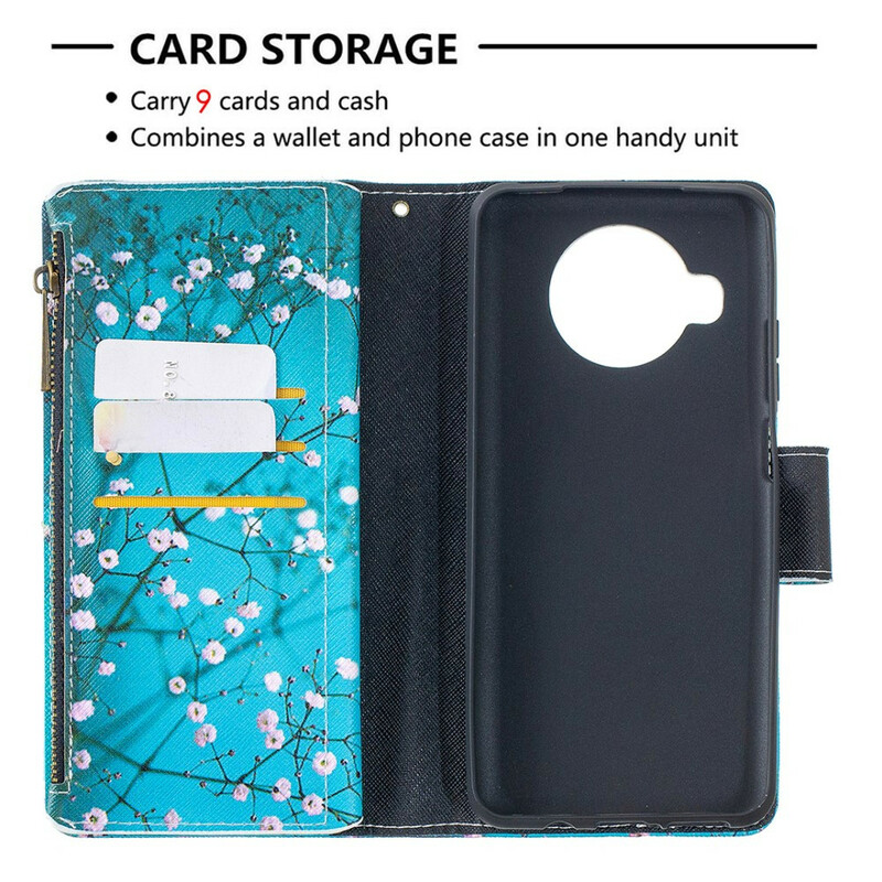 Xiaomi Mi 10T Lite 5G / Redmi Note 9 Pro 5G Zipper Pocket Tree Xiaomi Mi 10T Lite 5G / Redmi Note 9 Pro 5G Zipper Pocket Tree