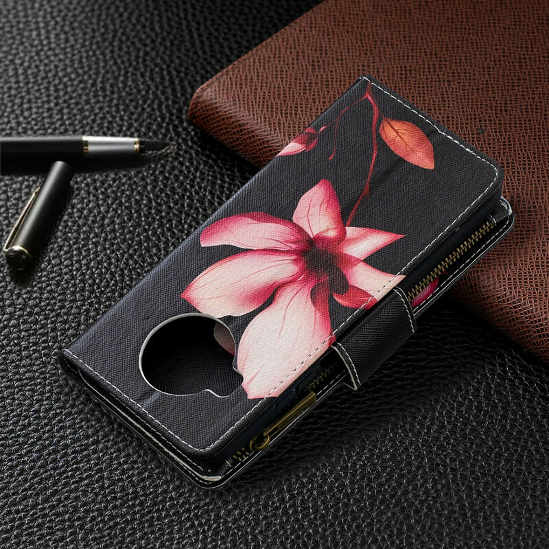 Xiaomi Mi 10T Lite 5G / Redmi Note 9 Pro 5G Pocket Zipper Flower