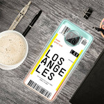 Case Samsung Galaxy S20 FE Boarding Pass to Los Angeles