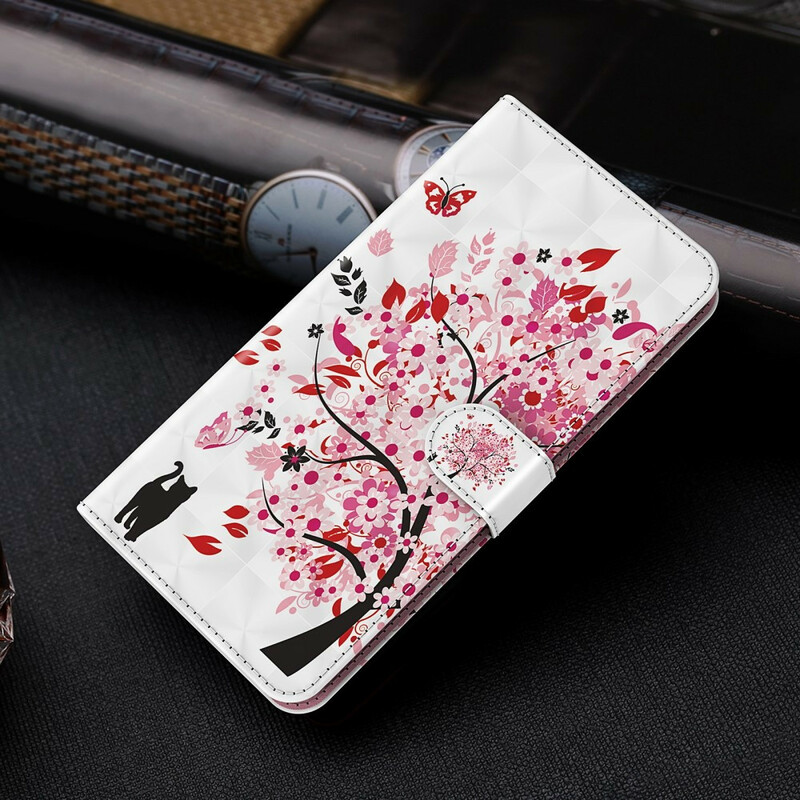 Cover Xiaomi Mi 10T Lite 5G / Redmi Note 9 Pro 5G Arbre Rose