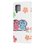 Samsung Galaxy A12 Case Couple of Owls