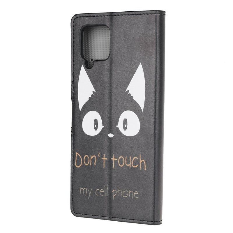 Cover Samsung Galaxy A12 Don't Touch My Cell Phone