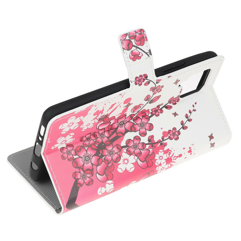 Cover Samsung Galaxy A12 Tropical Flowers