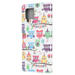 Cover Samsung Galaxy A12 Multiples Hiboux