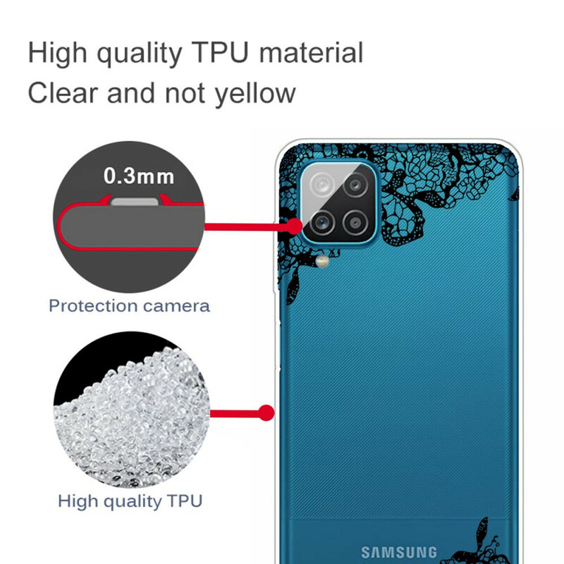 Samsung Galaxy A12 Thin Lace Case