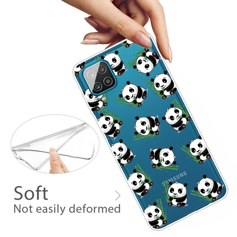 Samsung Galaxy A12 Small Pandas Case