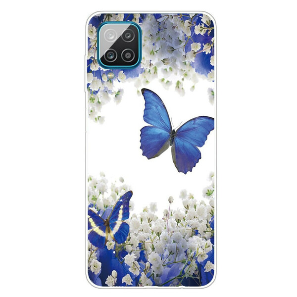 Case Samsung Galaxy A12 Butterfly Design