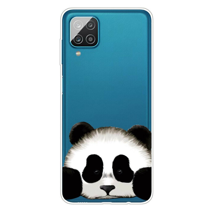 Case Samsung Galaxy A12 Transparent Panda