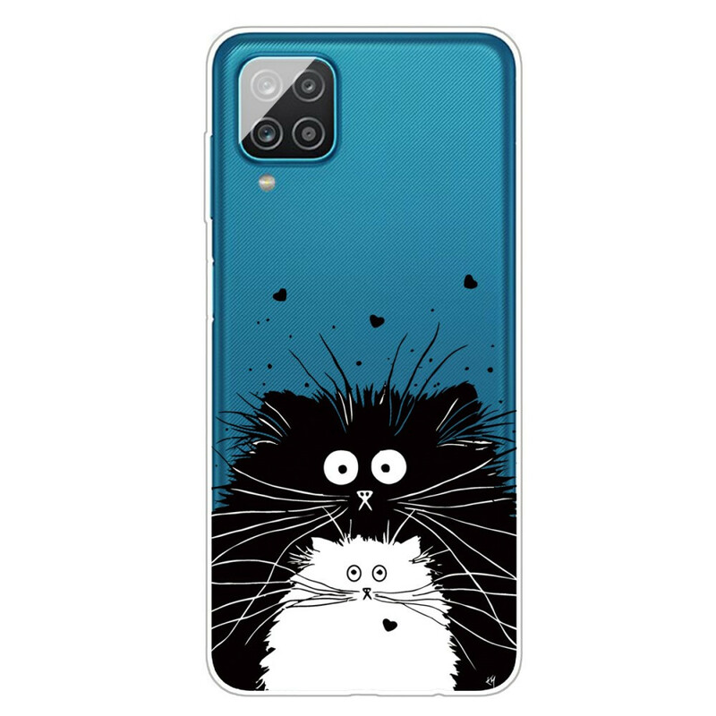 Case Samsung Galaxy A12 Look at the Cats