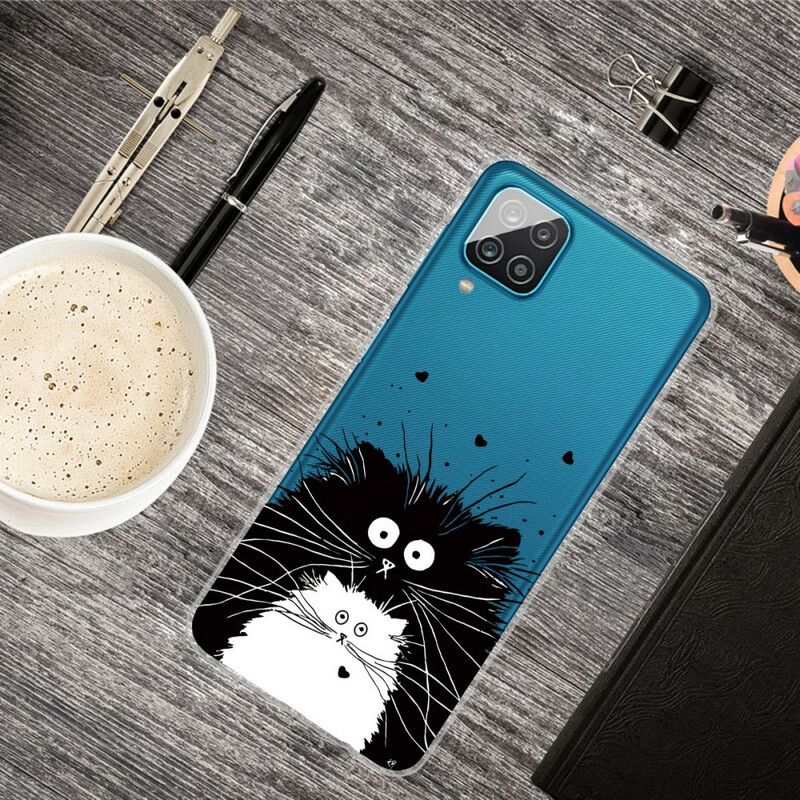 Case Samsung Galaxy A12 Look at the Cats