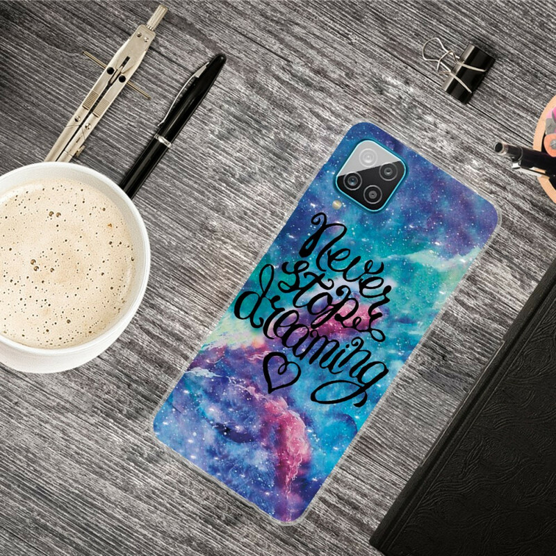 Case Samsung Galaxy A12 Never Stop Dreaming