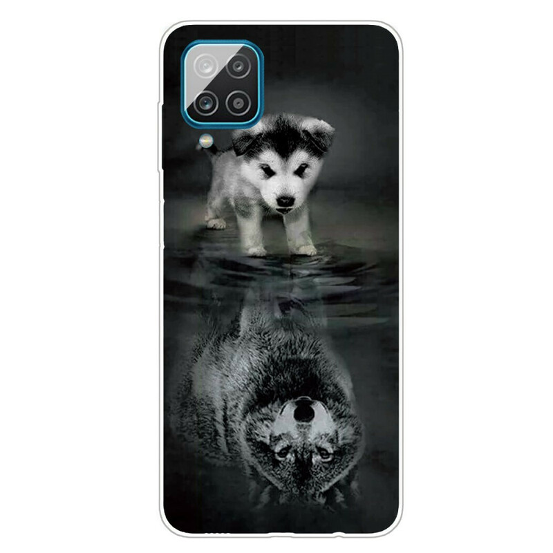 Samsung Galaxy A12 Puppy Dream Case