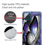 Case Samsung Galaxy A12 Butterfly Royal