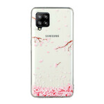 Case Samsung Galaxy A12 Petals and Cat