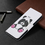 Cover Samsung Galaxy A12 Panda Fun