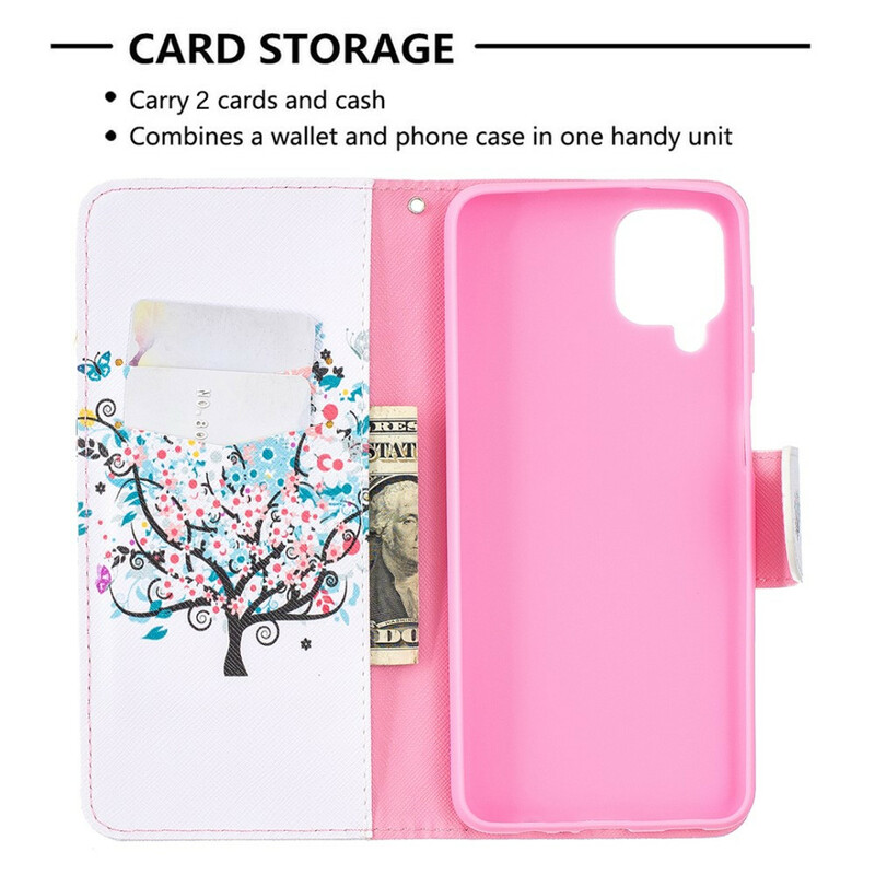 Cover Samsung Galaxy A12 Flowered Tree