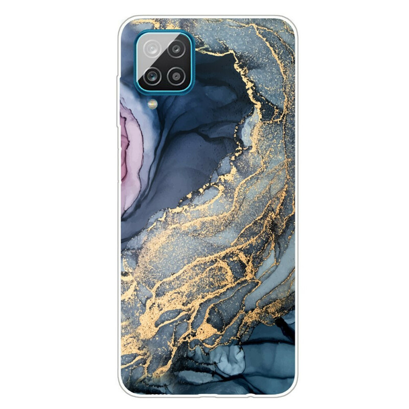 Case Samsung Galaxy A12 Marble Colored