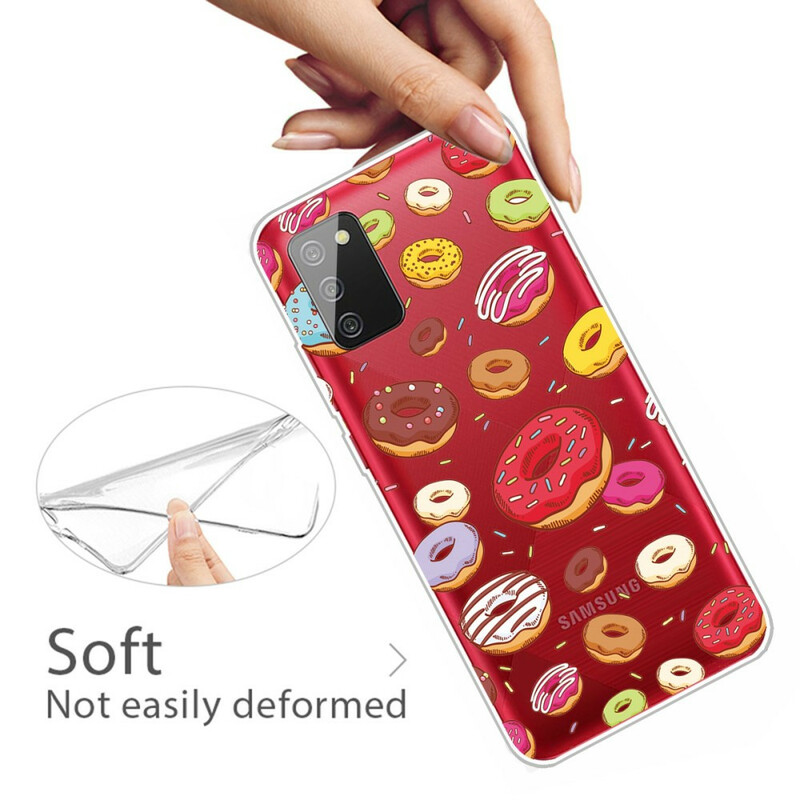 Case Samsung Galaxy A02s Love Donuts