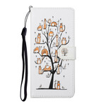 Samsung Galaxy S21 5G Funky Cats Strap Case