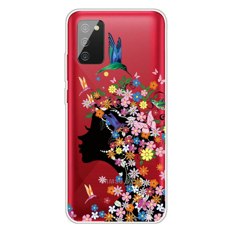 Samsung Galaxy A02s Pretty Flowered Head Case