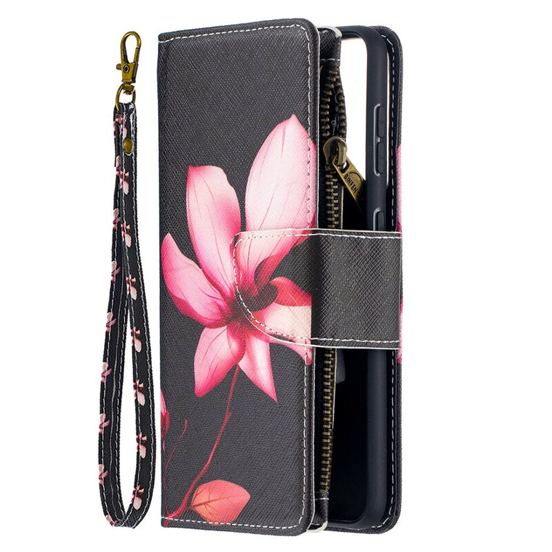 Case Samsung Galaxy S21 5G Zipped Pocket Flower