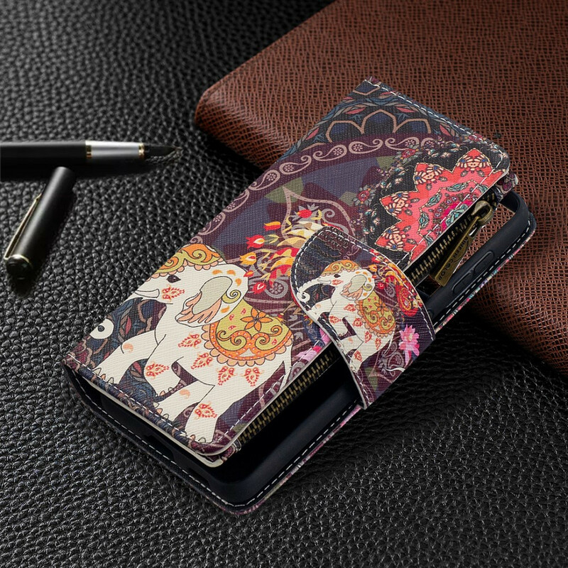 Samsung Galaxy S21 5G Zipped Pocket Elephant Case