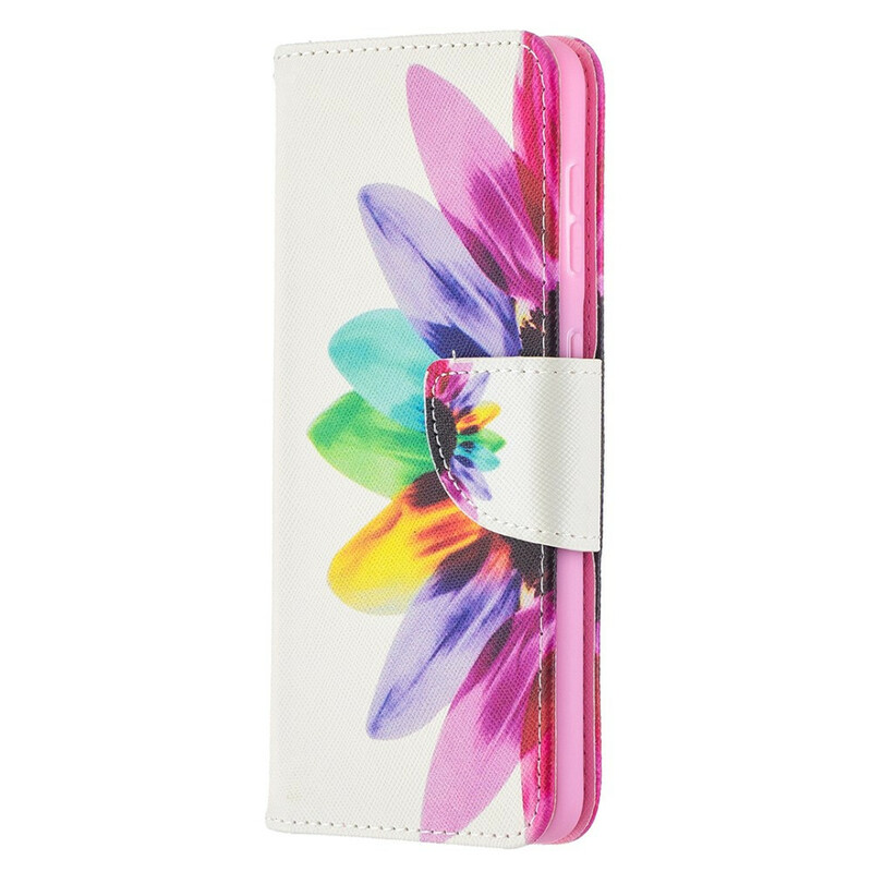 Cover Samsung Galaxy S21 5G Fleur Aquarelle