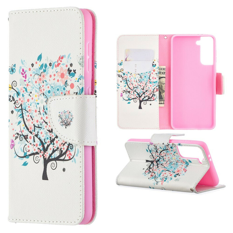 Cover Samsung Galaxy S21 5G Flowered Tree