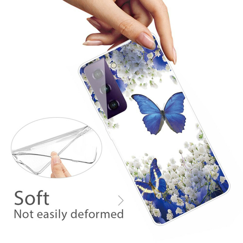 Case Samsung Galaxy S21 5G Butterflies Design