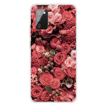 Case Samsung Galaxy A02s Intense Flowers