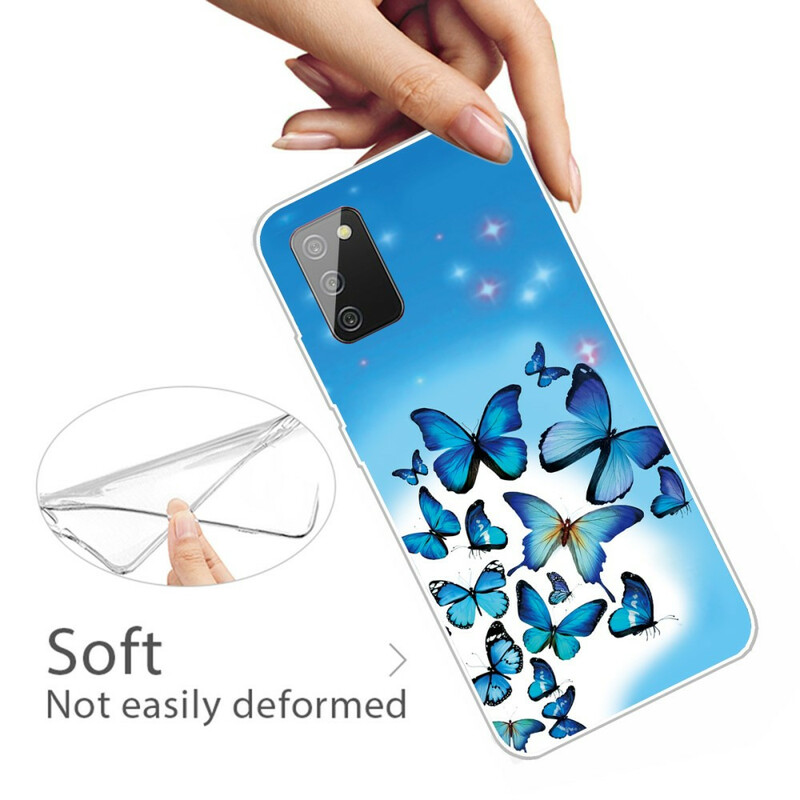 Case Samsung Galaxy A02s Butterflies