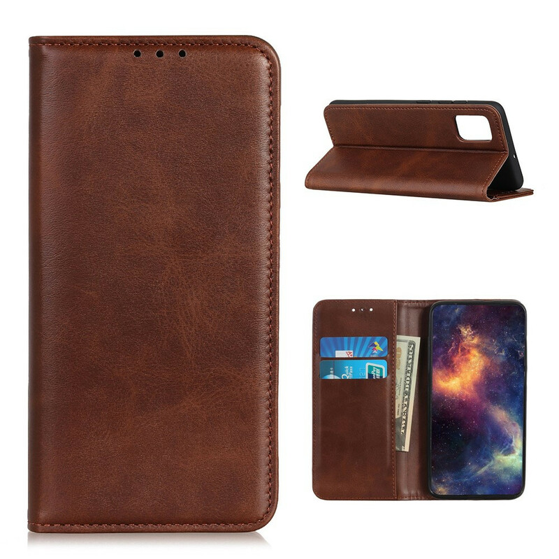 Flip Cover Samsung Galaxy M51 Cuir Fendu